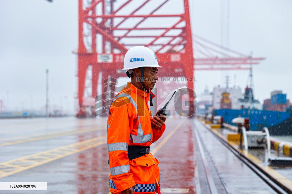 Taicang Port Trade Scenery