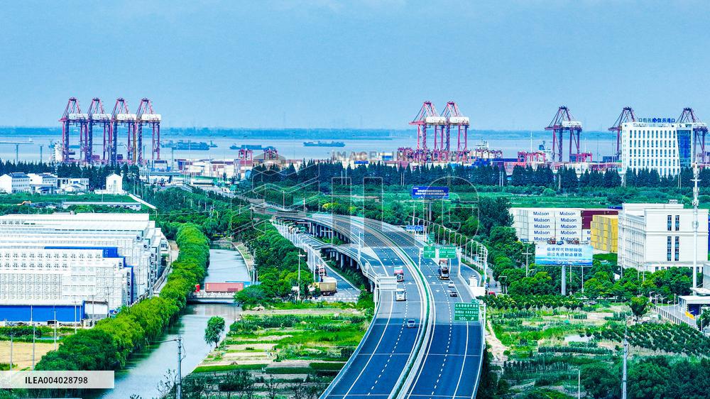 Taicang Port Trade Scenery