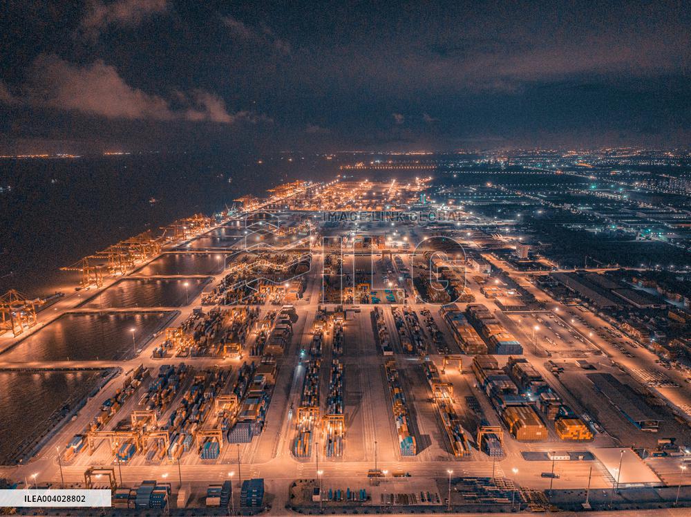 Taicang Port Trade Scenery