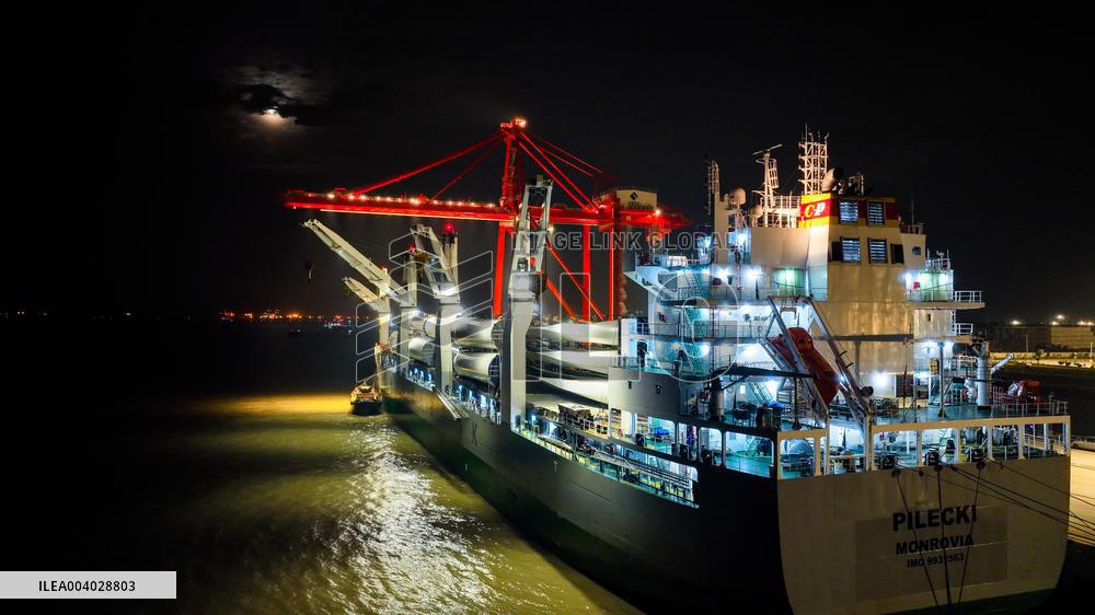 Taicang Port Trade Scenery