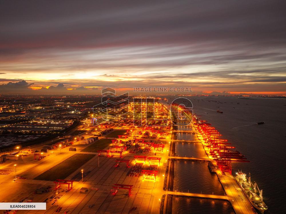 Taicang Port Trade Scenery
