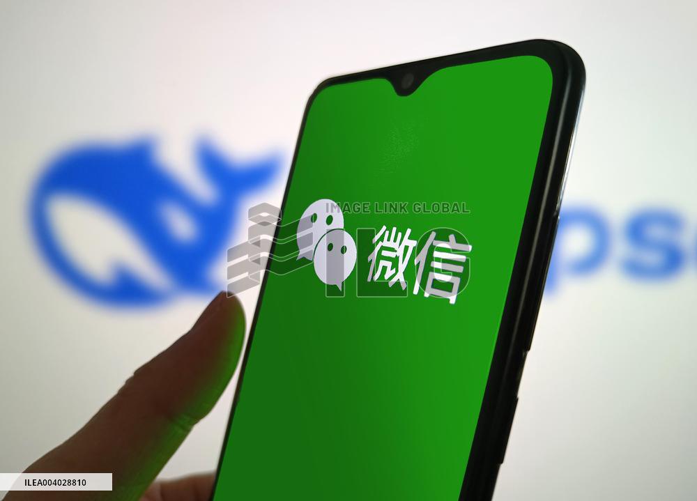 Illustration Wechat DeepSeek