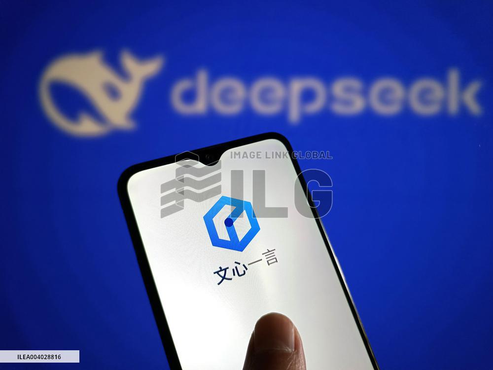 Illustration ERNIE Bot DeepSeek