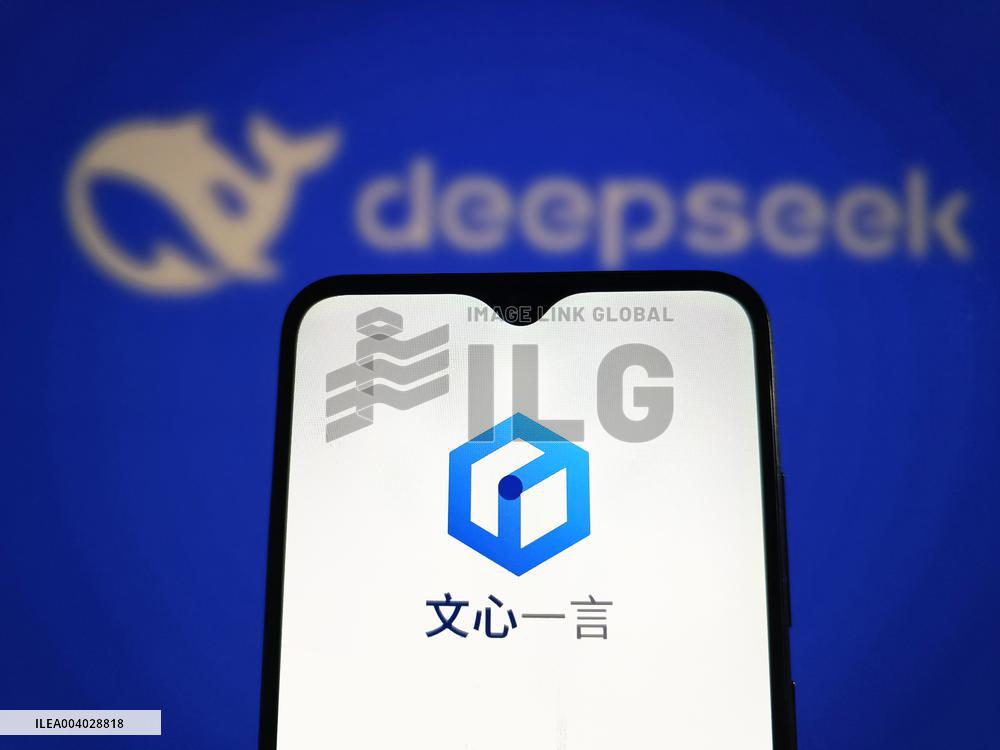 Illustration ERNIE Bot DeepSeek