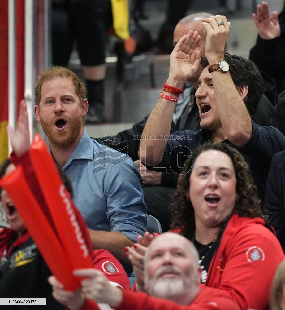 Invictus - Duke Of Sussex And Justin Trudeau