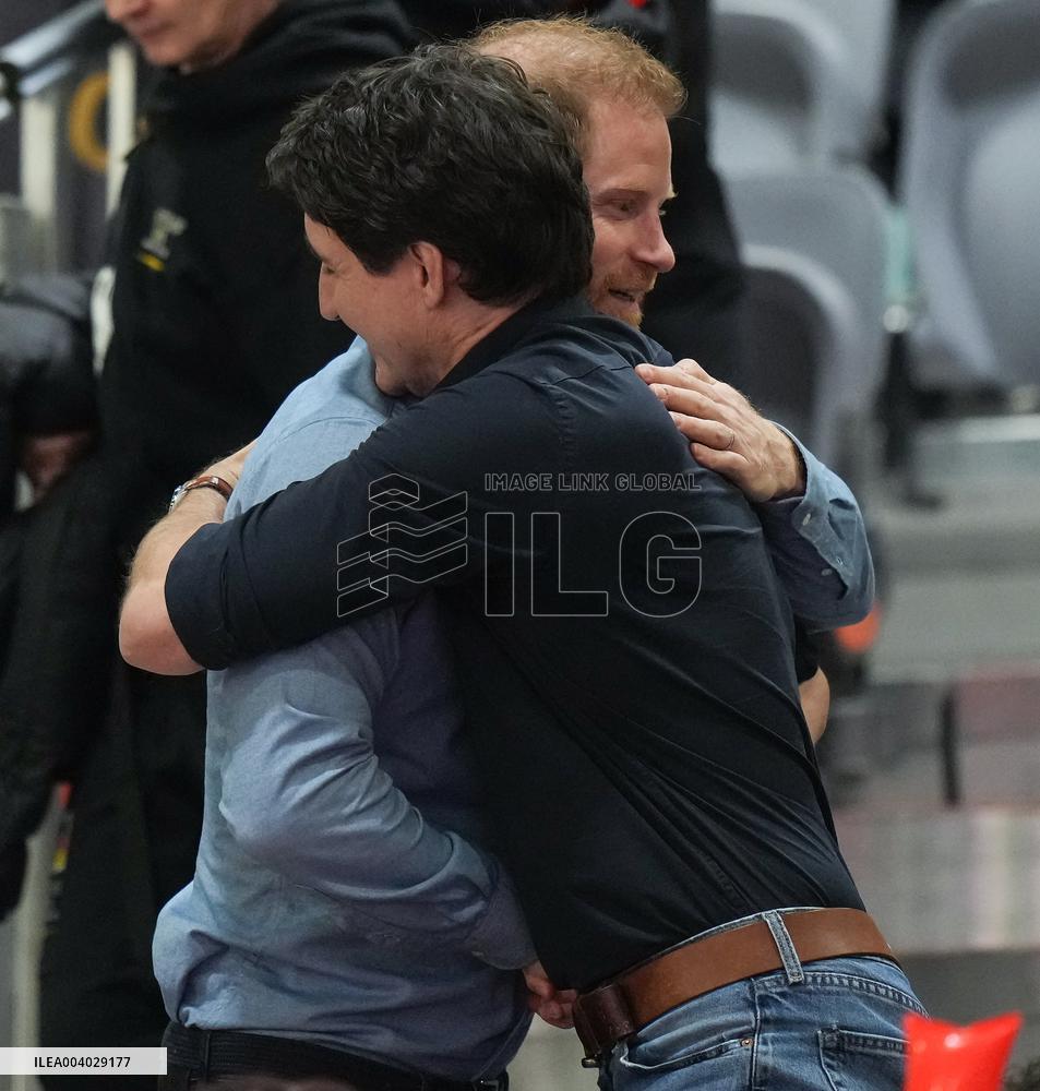 Invictus - Duke Of Sussex And Justin Trudeau