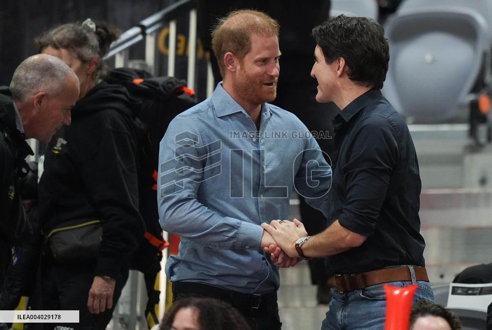 Invictus - Duke Of Sussex And Justin Trudeau