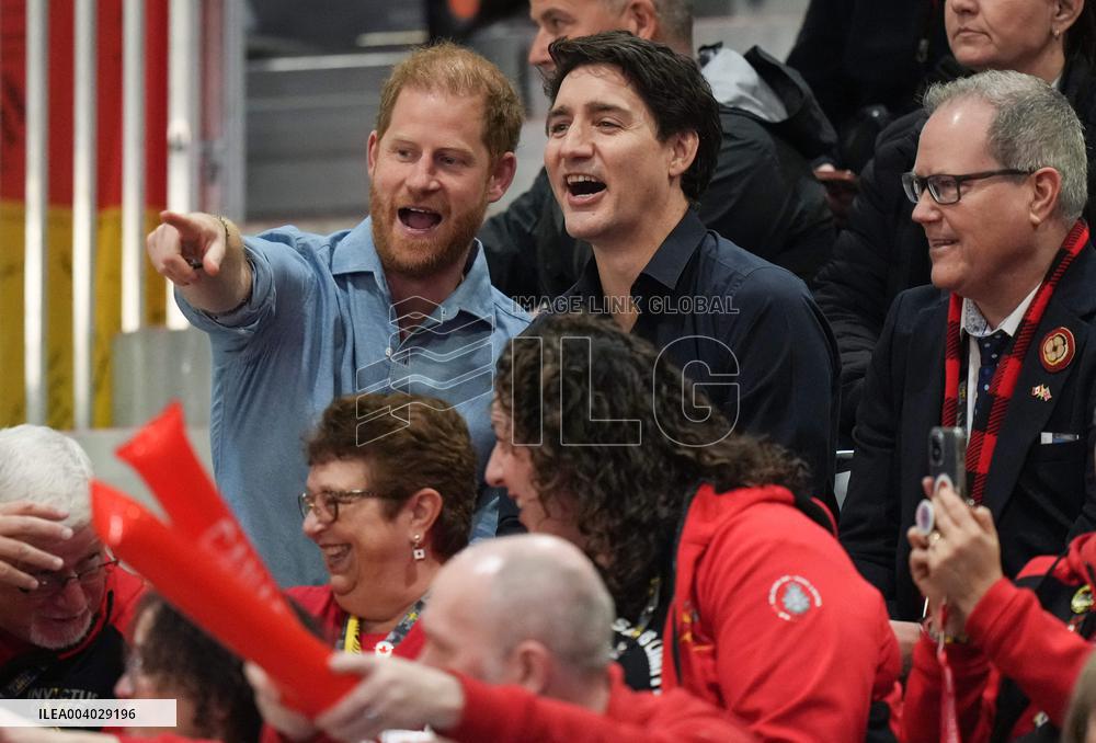 Invictus - Duke Of Sussex And Justin Trudeau