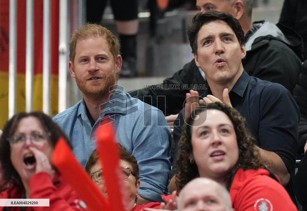 Invictus - Duke Of Sussex And Justin Trudeau