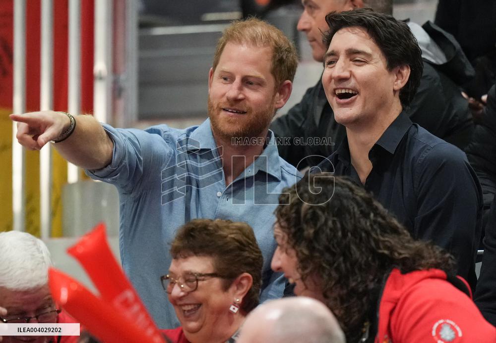 Invictus - Duke Of Sussex And Justin Trudeau