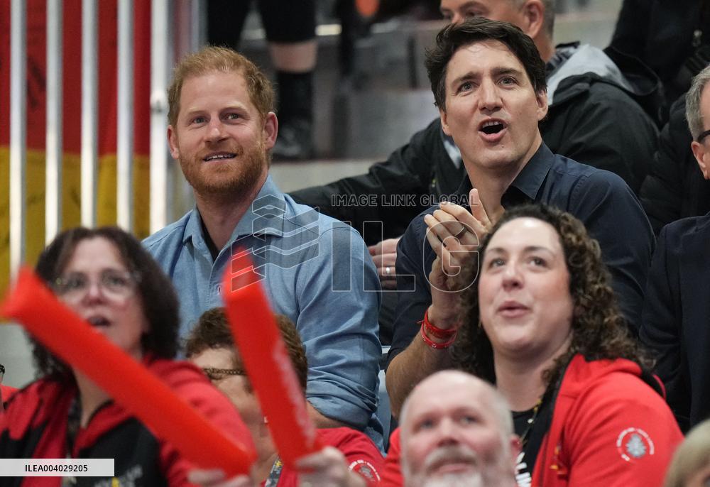 Invictus - Duke Of Sussex And Justin Trudeau