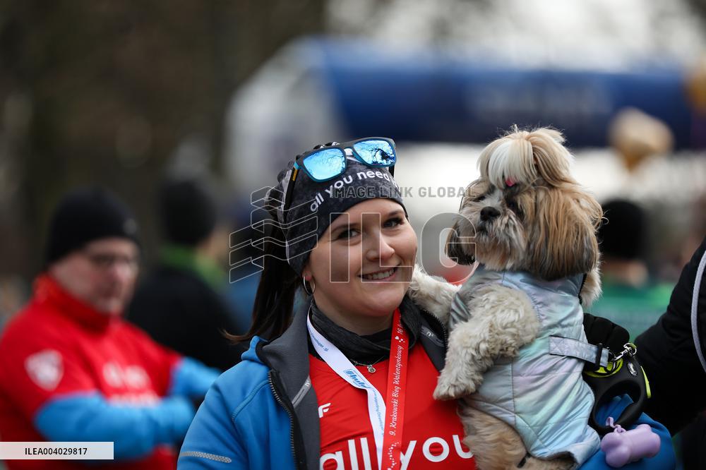 9th Valentine's Day Run In Krakow