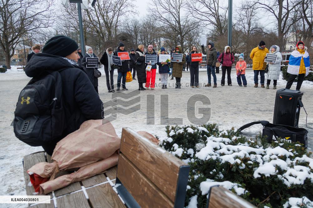 Alexei Navalny memorial rally