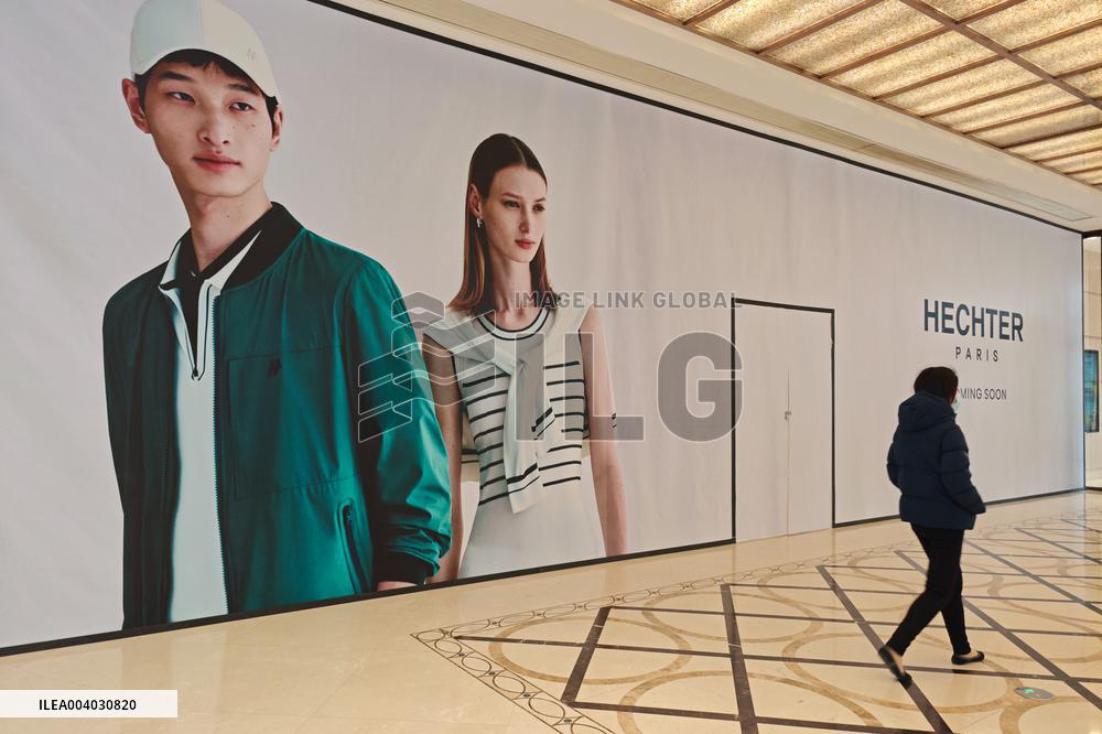 An Closed Gucci Store in Shanghai