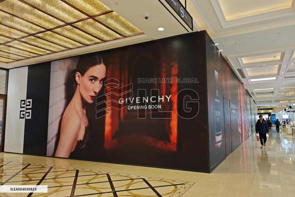 An Closed Gucci Store in Shanghai