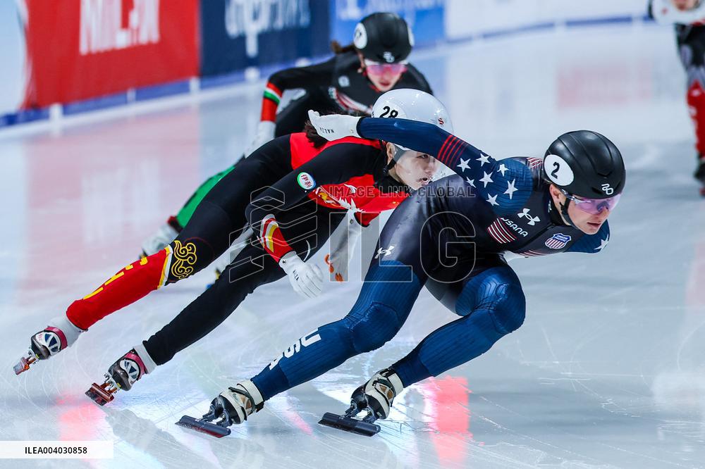 SPORT INVERNALI - Pattinaggio sul Ghiaccio - ISU World Tour Short Track - Milano 2025