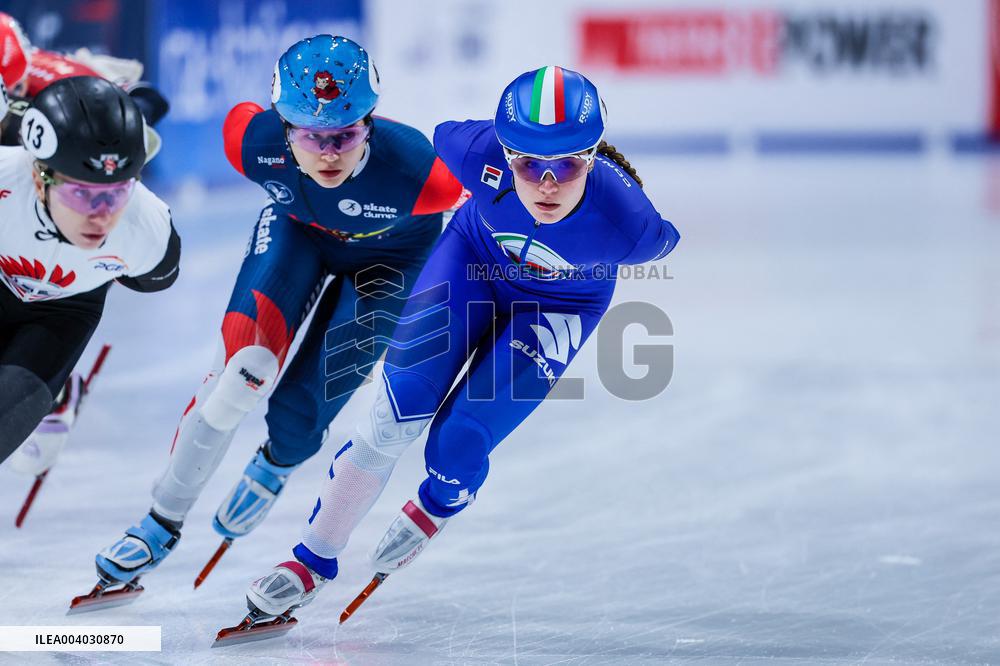 SPORT INVERNALI - Pattinaggio sul Ghiaccio - ISU World Tour Short Track - Milano 2025