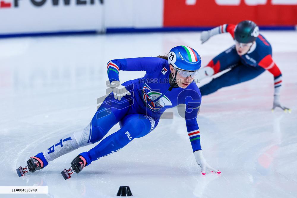 SPORT INVERNALI - Pattinaggio sul Ghiaccio - ISU World Tour Short Track - Milano 2025
