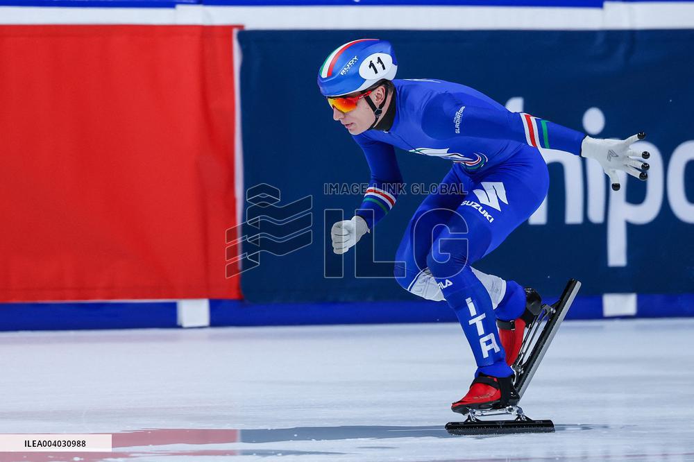 SPORT INVERNALI - Pattinaggio sul Ghiaccio - ISU World Tour Short Track - Milano 2025