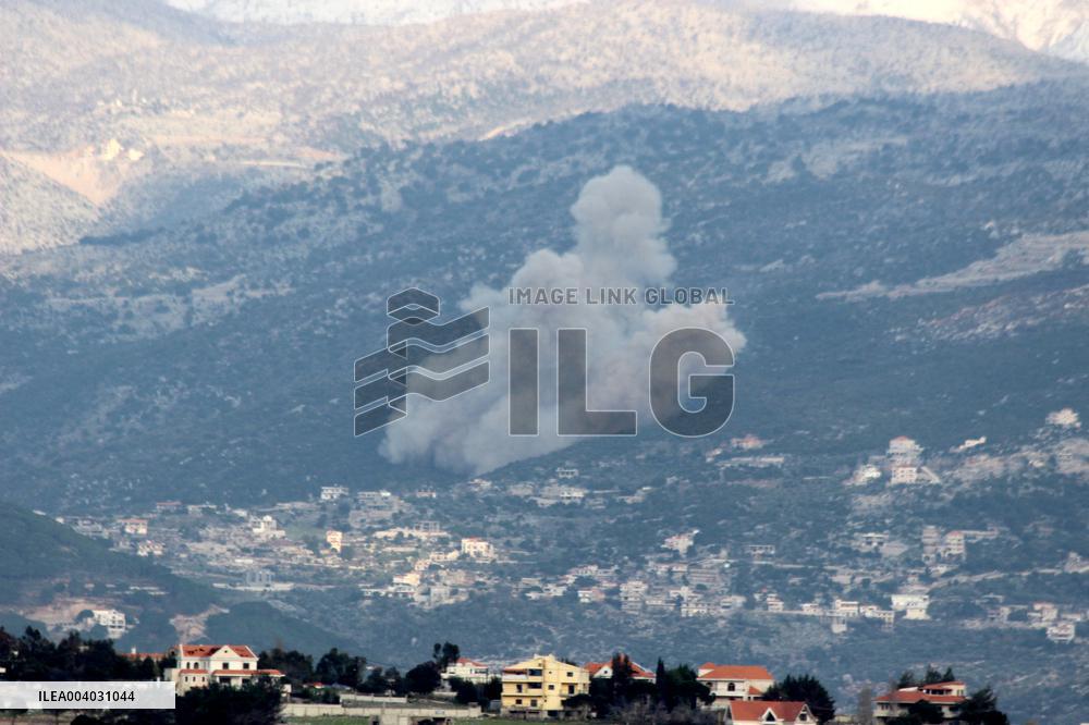 Israeli attacks in Kfar Hamam - Lebanon