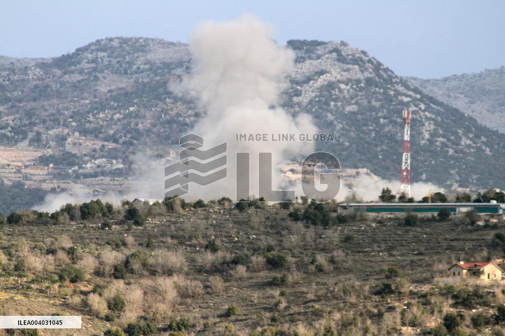 Israeli attacks in Kfar Hamam - Lebanon
