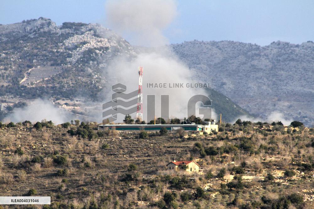 Israeli attacks in Kfar Hamam - Lebanon