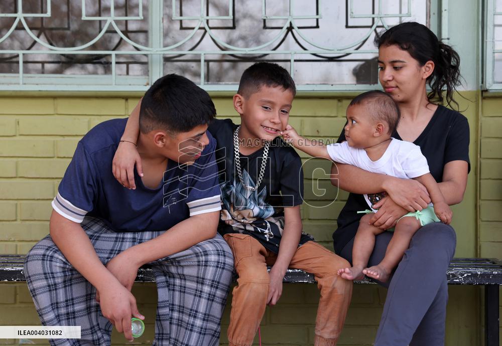 Deported Migrants At Mexican Border Town Shelter In Piedras Negras