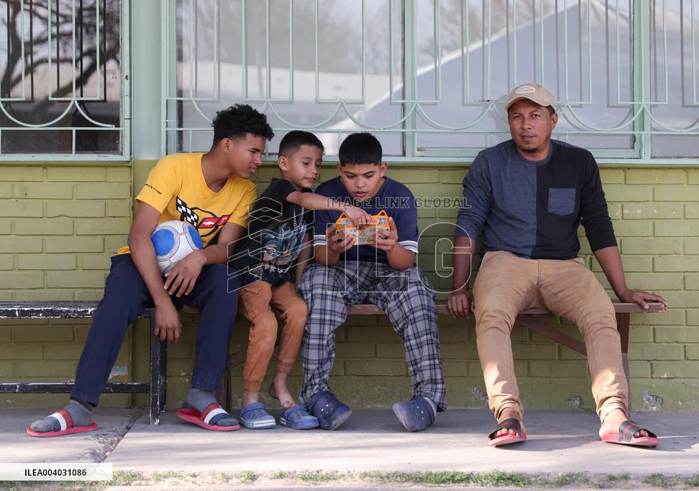 Deported Migrants At Mexican Border Town Shelter In Piedras Negras