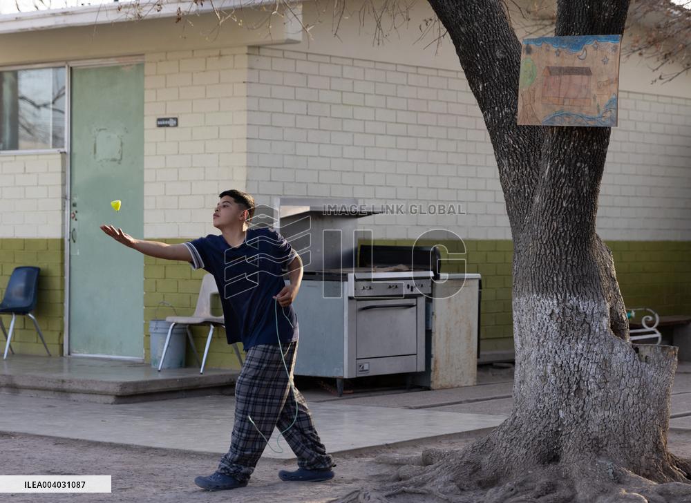 Deported Migrants At Mexican Border Town Shelter In Piedras Negras