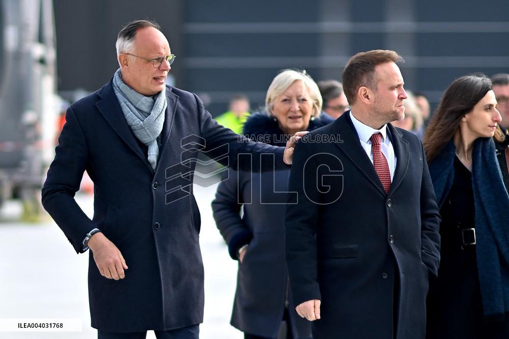 Marc Ferracci French Minister for Industry and Energy Visits Siemens Le Havre