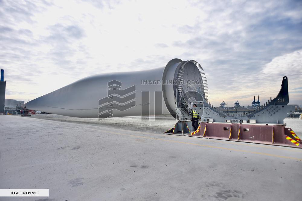 Marc Ferracci French Minister for Industry and Energy Visits Siemens Le Havre