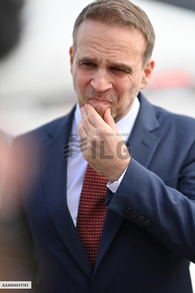 Marc Ferracci French Minister for Industry and Energy Visits Siemens Le Havre
