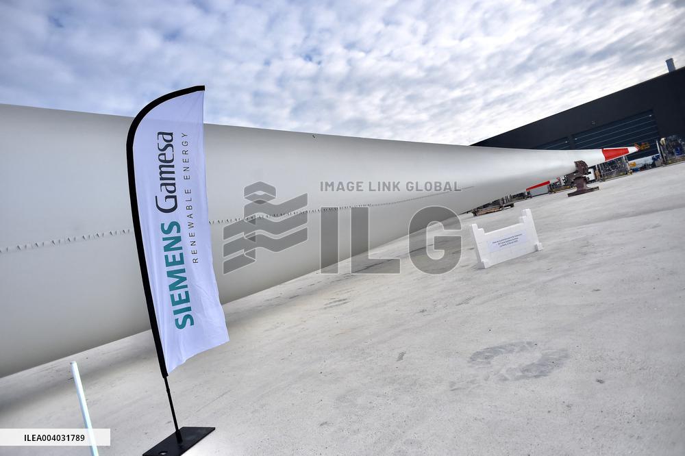 Marc Ferracci French Minister for Industry and Energy Visits Siemens Le Havre