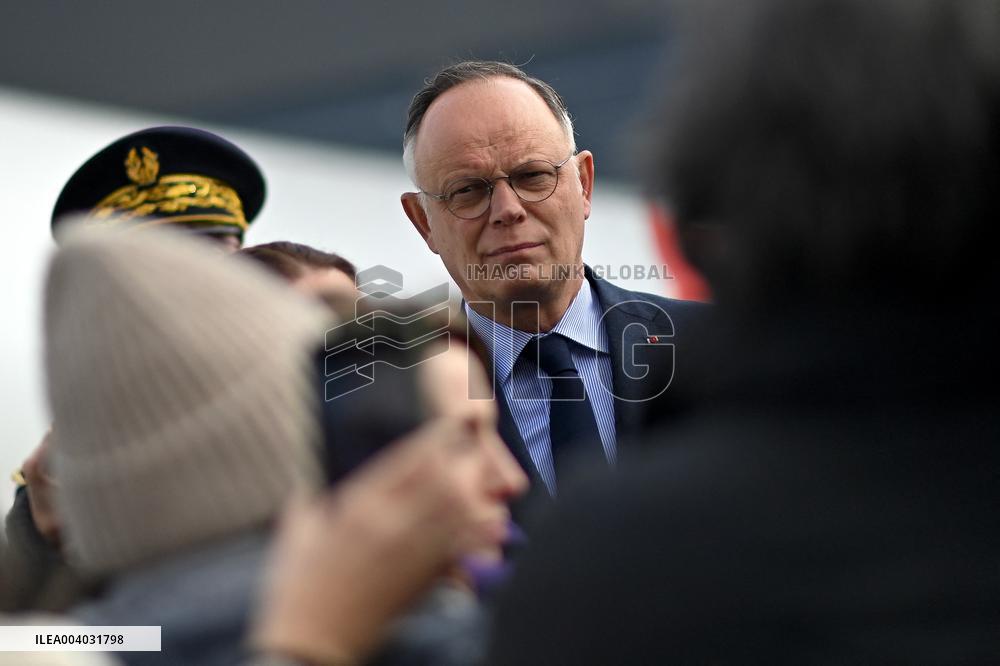 Marc Ferracci French Minister for Industry and Energy Visits Siemens Le Havre