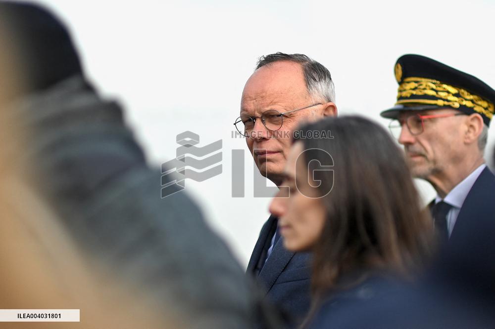 Marc Ferracci French Minister for Industry and Energy Visits Siemens Le Havre