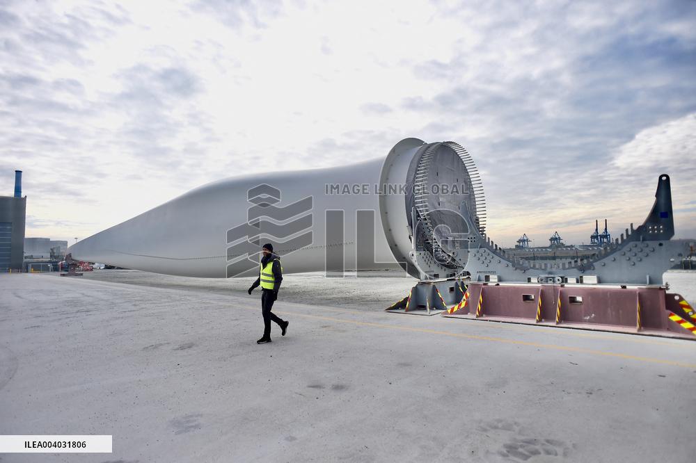 Marc Ferracci French Minister for Industry and Energy Visits Siemens Le Havre