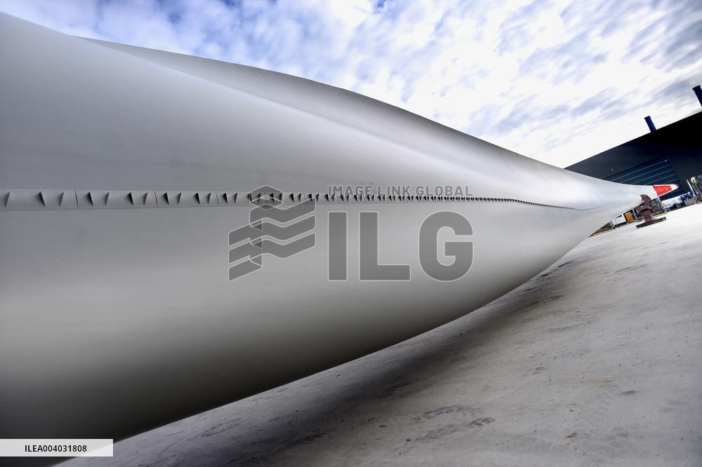 Marc Ferracci French Minister for Industry and Energy Visits Siemens Le Havre