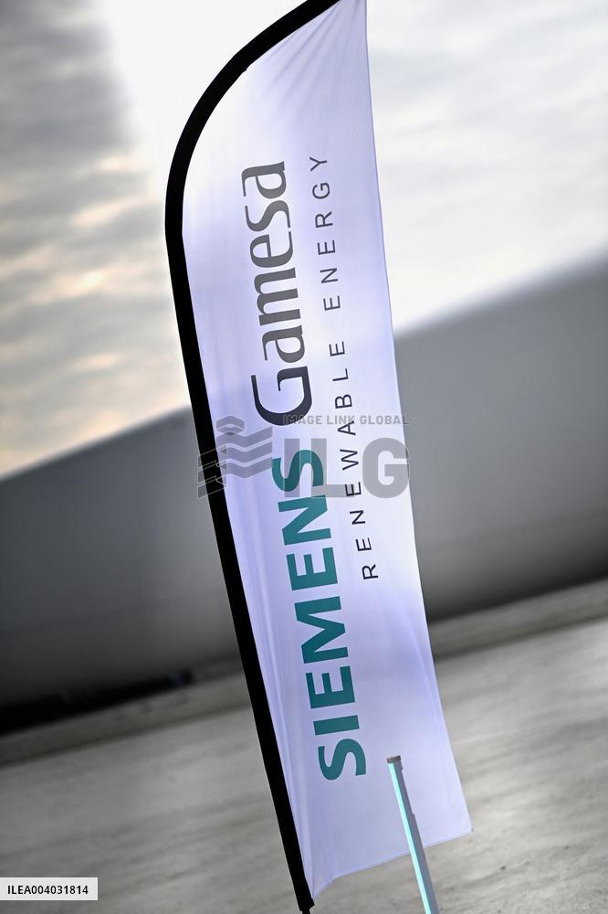 Marc Ferracci French Minister for Industry and Energy Visits Siemens Le Havre