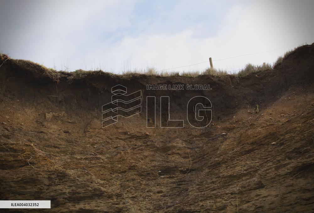 Risk of cliff collapse - Penestin