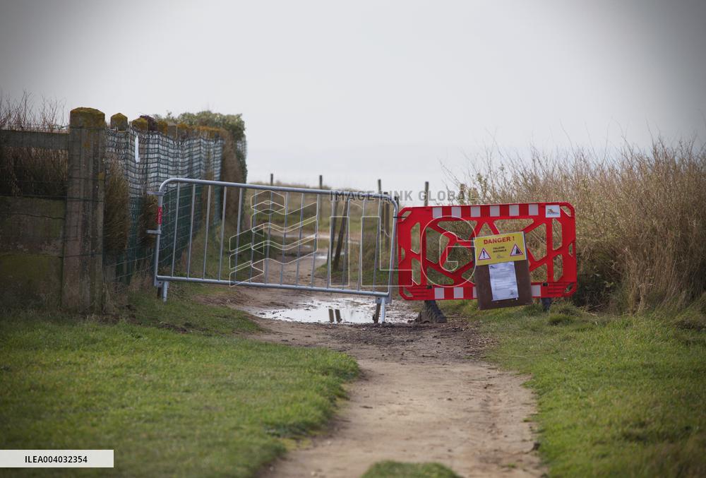 Risk of cliff collapse - Penestin