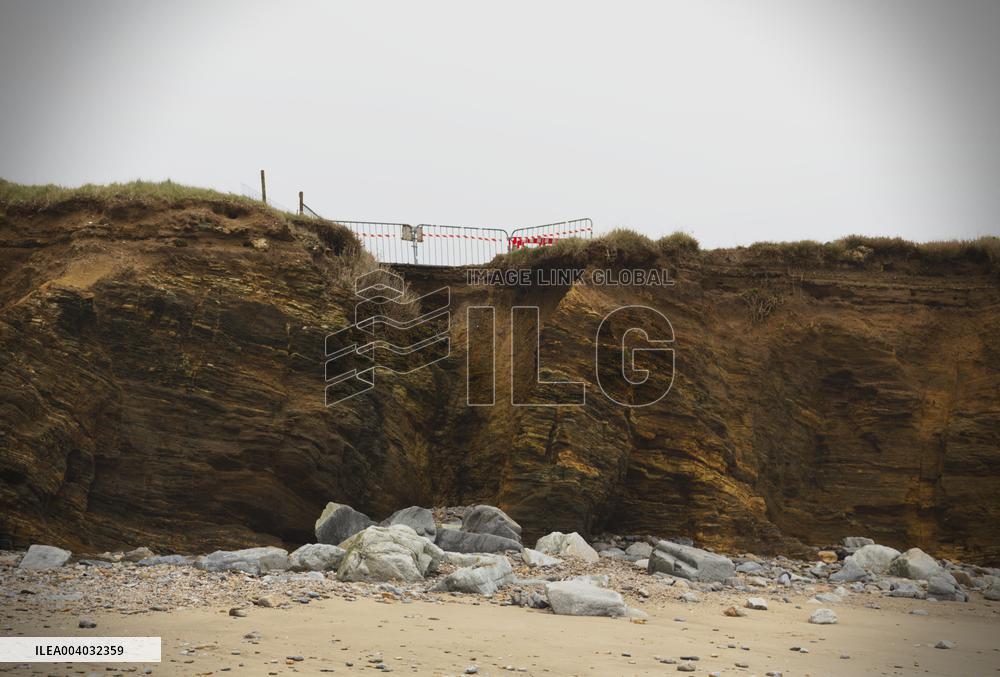 Risk of cliff collapse - Penestin