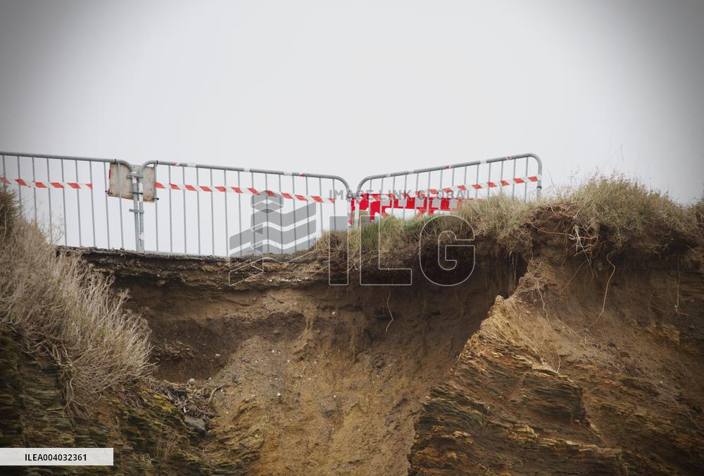 Risk of cliff collapse - Penestin