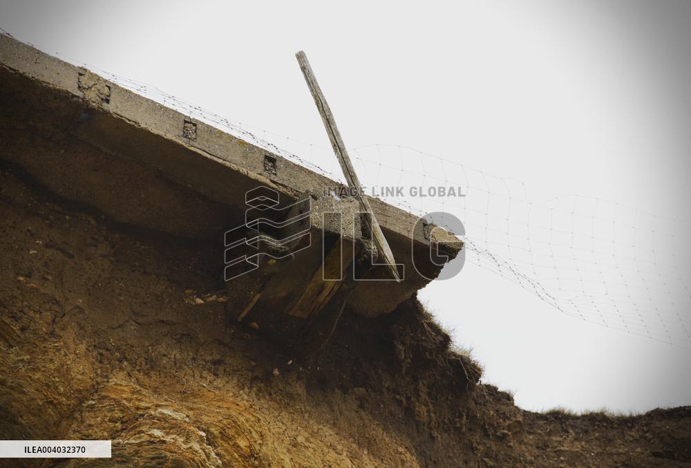 Risk of cliff collapse - Penestin