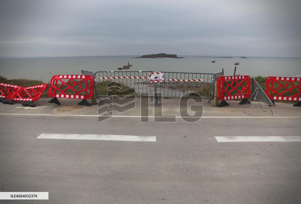 Risk of cliff collapse - Penestin