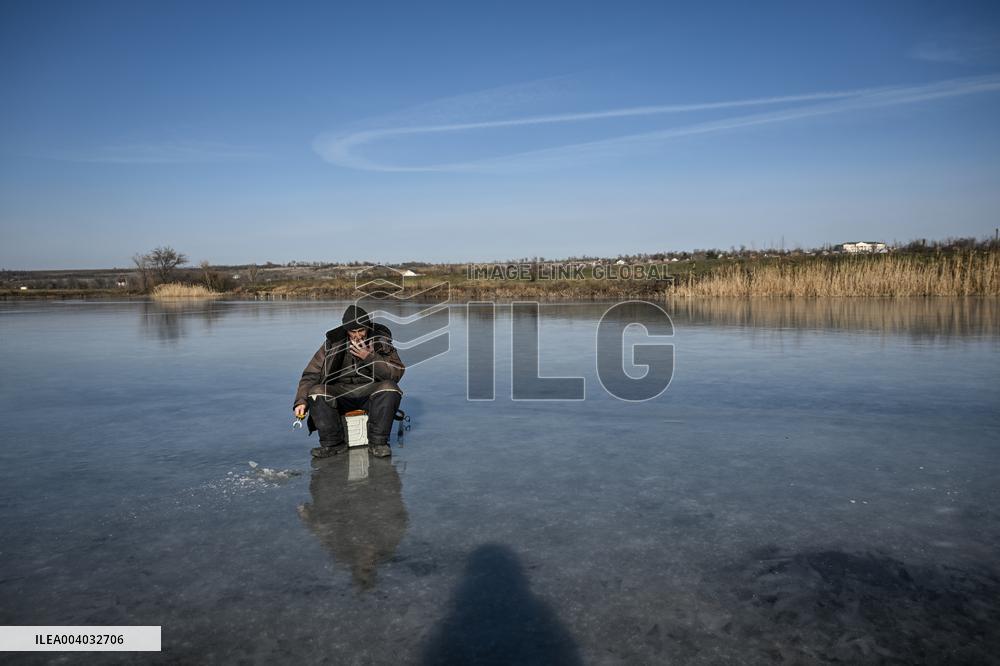 Front-line Orikhiv in southeastern Ukraine