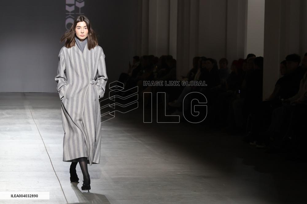 Fashion show by design duo Vorozhbyt & Zemskova at UFW in Kyiv