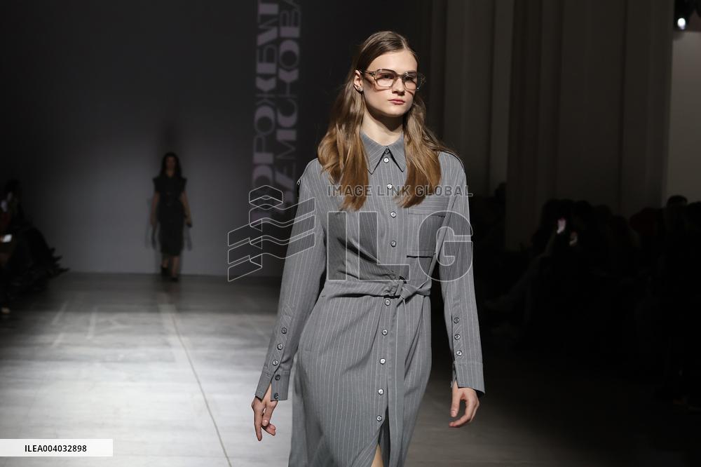 Fashion show by design duo Vorozhbyt & Zemskova at UFW in Kyiv