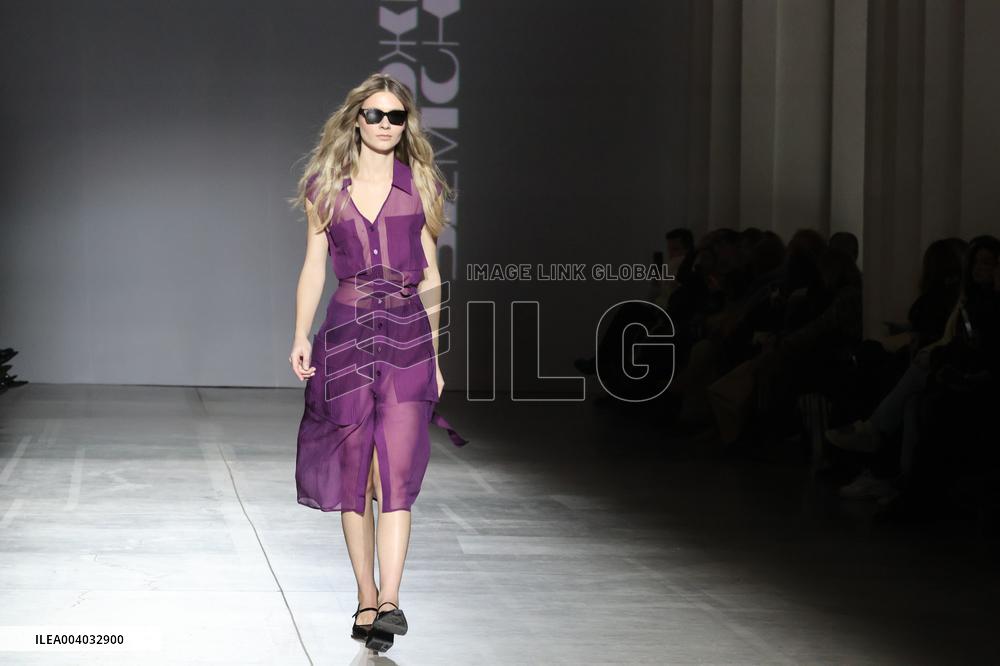 Fashion show by design duo Vorozhbyt & Zemskova at UFW in Kyiv