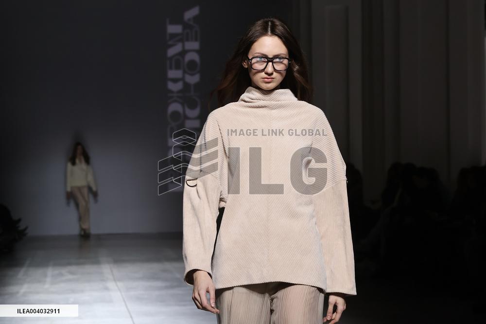 Fashion show by design duo Vorozhbyt & Zemskova at UFW in Kyiv