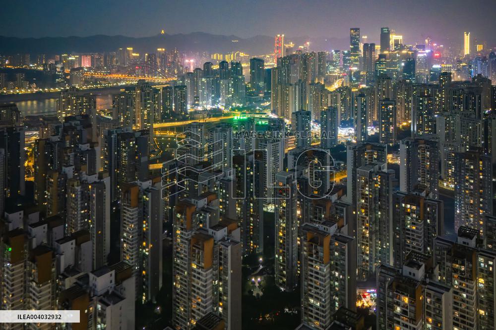 Skyscrapers in Downtown Chongqing
